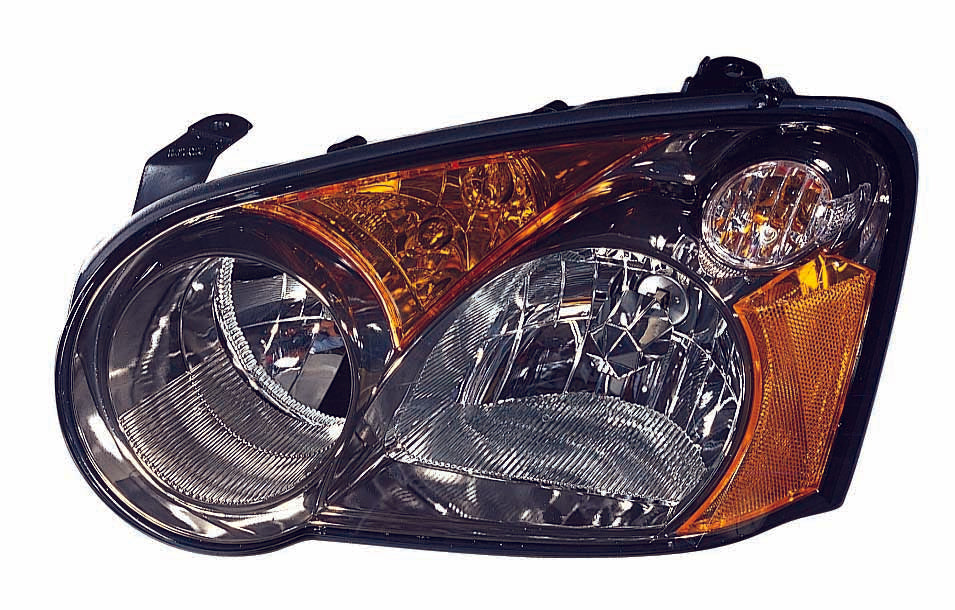 Head Lamp Lh W/O Hid Black Hq - Subaru Outback Impreza 2004-2005 | Subaru Impreza 2004-2005