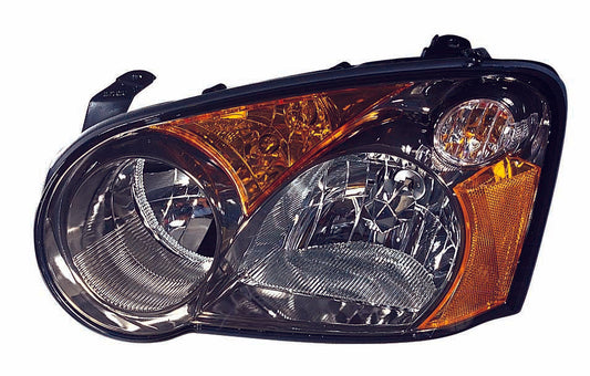 Head Lamp Lh W/O Hid Black Hq - Subaru Outback Impreza 2004-2005 | Subaru Impreza 2004-2005
