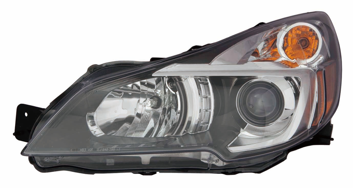 Head Lamp Lh W/Black Bezel Hq - Subaru Outback (Mid-Size Wagon) 2010-2014 | Subaru Legacy 2010-2014