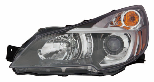 Head Lamp Lh W/Black Bezel Hq - Subaru Outback (Mid-Size Wagon) 2010-2014 | Subaru Legacy 2010-2014