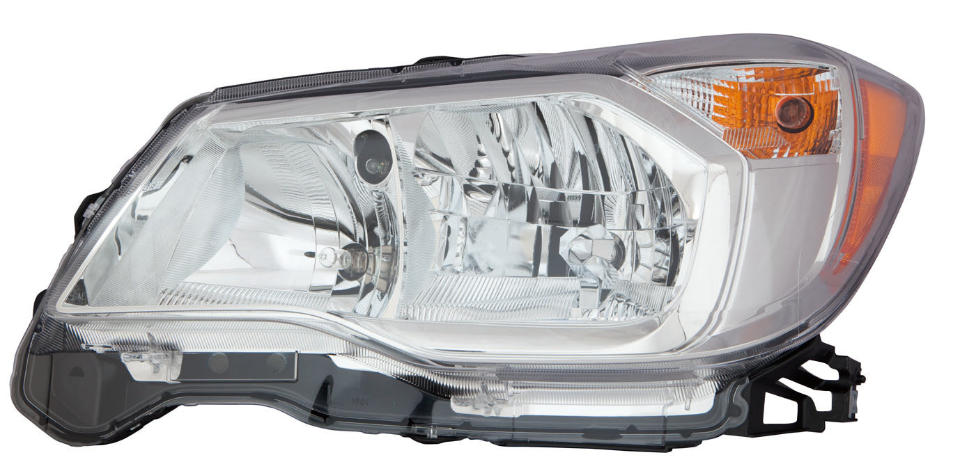 Head Lamp Lh Halogen 2.5L Chrome Bezel Hq - Subaru Forester 2014-2016