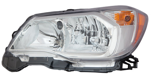 Head Lamp Lh Halogen 2.5L Chrome Bezel Hq - Subaru Forester 2014-2016