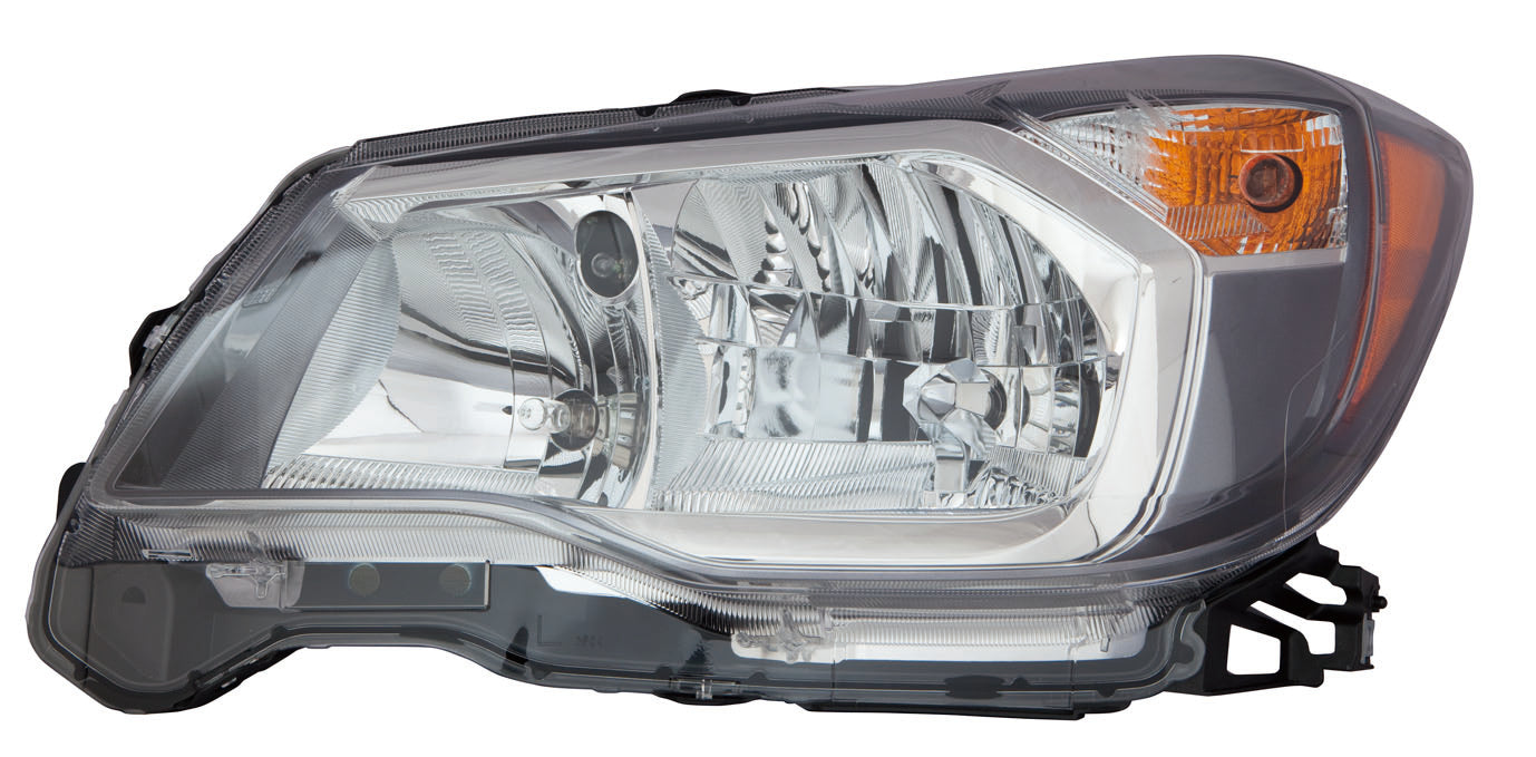 Head Lamp Lh Halogen 2.0L Gray Bezel Hq - Subaru Forester 2014-2016