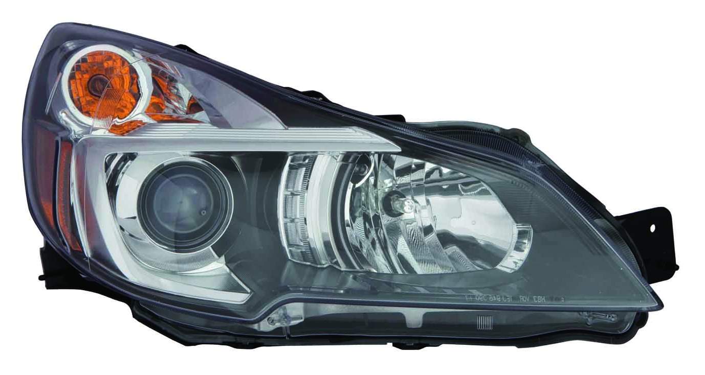 Head Lamp Rh W/Black Bezel Hq - Subaru Outback (Mid-Size Wagon) 2010-2014 | Subaru Legacy 2010-2014