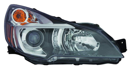 Head Lamp Rh W/Black Bezel Hq - Subaru Outback (Mid-Size Wagon) 2010-2014 | Subaru Legacy 2010-2014