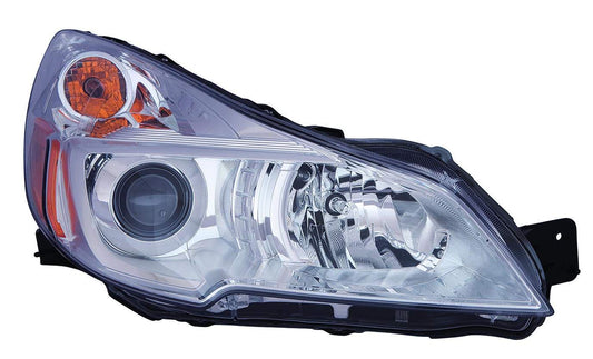 Head Lamp Rh W/Chrome Bezel Hq - Subaru Outback (Mid-Size Wagon) 2013-2014