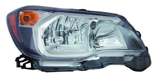 Head Lamp Rh Halogen 2.0L Gray Bezel Hq - Subaru Forester 2014-2016