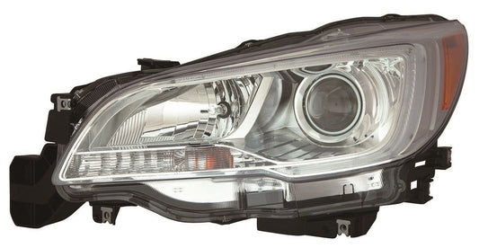 Head Lamp Rh Halogen W/Chrome Bezel 2.5I Model Hq - Subaru Legacy 2015-2017