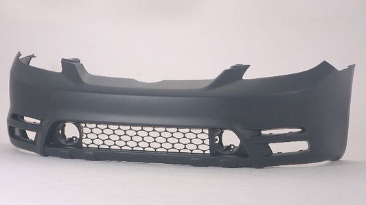 Bumper Fr Primed W/O Spoiler Hole Base/Xr Model - Toyota Matrix 2003-2004