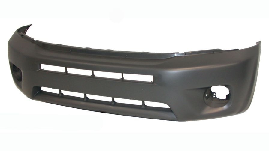 Bumper Fr Primed W/O Wheel Opening Flare - Toyota Rav4 2004-2005