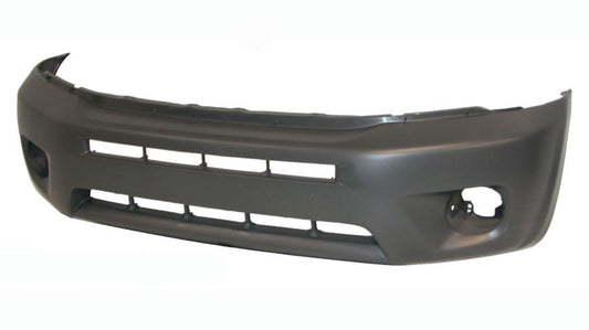 Bumper Fr Primed W/O Wheel Opening Flare - Toyota Rav4 2004-2005