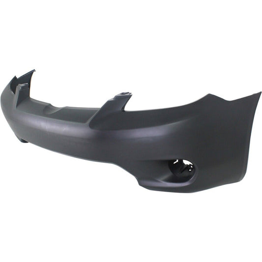 Bumper Fr Base/Xr/Xrs Matte-Black W/O Spoiler Hole Same As To1000294 - Toyota Matrix 2005-2008