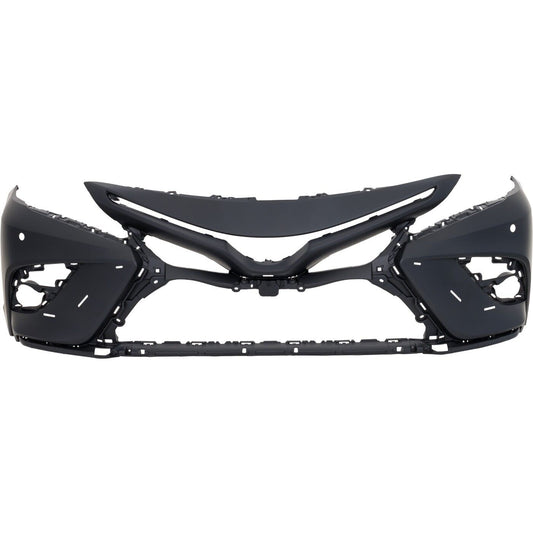 Bumper Fr Primed W/ Park Assist Sensor / Camera For Xse Model W/O Trd - Toyota Camry Hybrid 2018-2024 | Toyota Camry 2018-2024