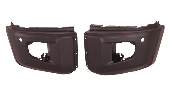 Bumper End Fr Lh Matte-Dk Gray W/Sensor Hole Platinum Model - Toyota Tundra Rwd 2014-2021 | Toyota Tundra 4Wd 2014-2021