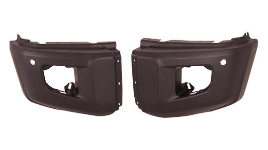 Bumper End Fr Lh Matte-Dk Gray W/Sensor Hole Platinum Model - Toyota Tundra Rwd 2014-2021 | Toyota Tundra 4Wd 2014-2021