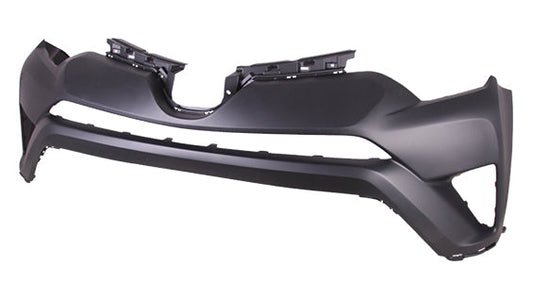 Bumper Upper Fr Primed North America Built W/O Sensor Hole - Toyota Rav4 2016-2018