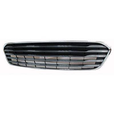 Grille Lower Painted Silvr Gray W/Chrome Mldg W/O Sensor Hole - Toyota Avalon 2013-2015