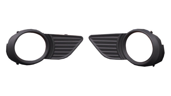 Fog Lamp Bezel Fr Lh Matte-Black Exclude Se - Toyota Sienna 2011-2017