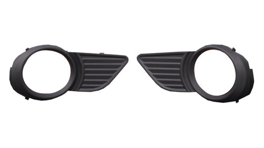 Fog Lamp Bezel Fr Lh Matte-Black Exclude Se - Toyota Sienna 2011-2017