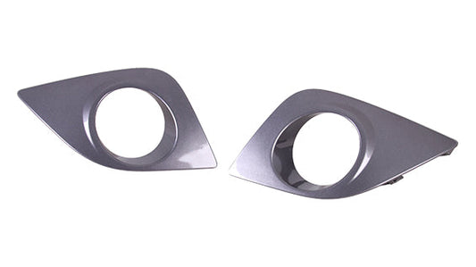Fog Lamp Bezel Fr Lh Painted Silver/Gray Le/Le Eco - Toyota Corolla Sedan 2015-2016