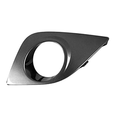 Fog Lamp Bezel Fr Rh Painted Silver/Gray Le/Le Eco - Toyota Corolla Sedan 2015-2016