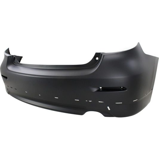 Bumper Rr Primed W/Spoiler Hole - Toyota Matrix 2009-2010