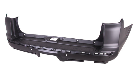 Bumper Rr Primed W/Chrome Trim/Sensor - Toyota 4Runner 2010-2024