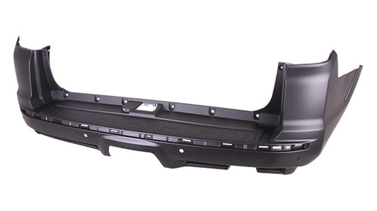 Bumper Rr Primed W/Chrome Trim/Sensor - Toyota 4Runner 2010-2024
