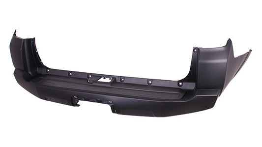 Bumper Rr Primed W/O Sensor Hole W/O Chrome Trim Premium - Toyota 4Runner 2010-2024