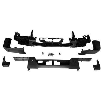 Bumper Rr Matte Dark Gray W/O Towing Hitch W/Parking Assist - Toyota Tundra Rwd 2016-2017 | Toyota Tundra 4Wd 2016-2017