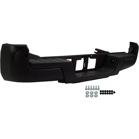 Bumper Rr Assy W/O Towing Hook W/Sensor Hole Black - Toyota Tacoma Pickup 4Wd 2016-2023 | Toyota Tacoma Pickup 2Wd 2016-2023