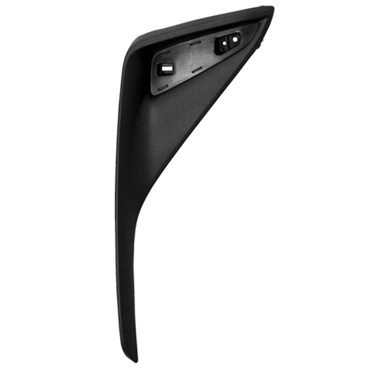 Bumper Lamp Trim Plate Rr Rh Textured Black Plastic - Toyota Chr 2018-2022