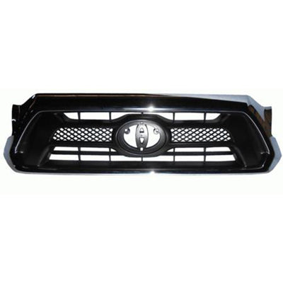 Grille Matte-Dark Gray W/Chrome Mldg Sr5 - Toyota Tacoma Pickup 4Wd 2012-2015 | Toyota Tacoma Pickup 2Wd 2012-2015