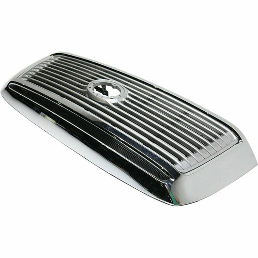 Grille Chrome W/Silver Billet Insert Ltd Model Same As To1200338 - Toyota Tundra Pickup 2010-2013