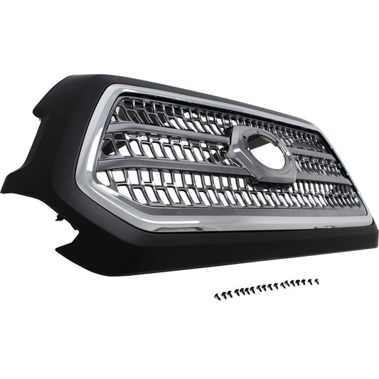 Grille Black W/Smoked Finish/Gray Grille W/O Trd Pro - Toyota Tacoma Pickup 4Wd 2016-2017 | Toyota Tacoma Pickup 2Wd 2016-2017