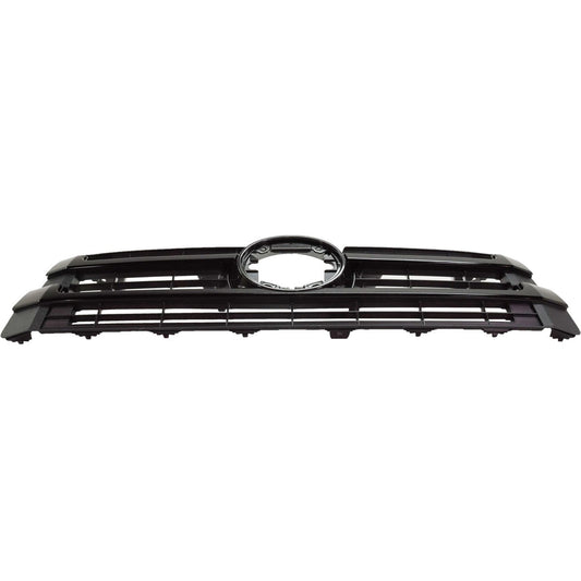 Grille Matte-Black W/Ptd Black Bar Se-Model - Toyota Highlander Hybrid 2017-2019 | Toyota Highlander 2017-2019