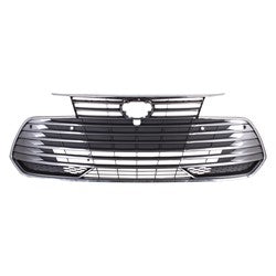 Grille Silver Gray W/Sensor/Camera Ltd/Xle Models(Bar Style) - Toyota Avalon 2019-2022