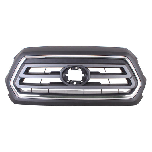 Grille Fr Ptm W/Black Center/ Chrome Outer Molding For Sr5 Model - Toyota Tacoma Pickup 4Wd 2020-2023 | Toyota Tacoma Pickup 2Wd 2020-2023