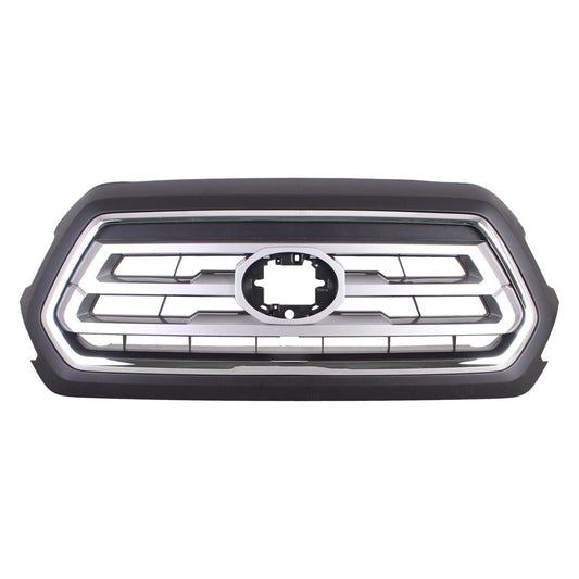Grille Fr Ptm W/Silver Center/Chrome Outer Molding For Ltd Models - Toyota Tacoma Pickup 4Wd 2020-2023 | Toyota Tacoma Pickup 2Wd 2020-2023
