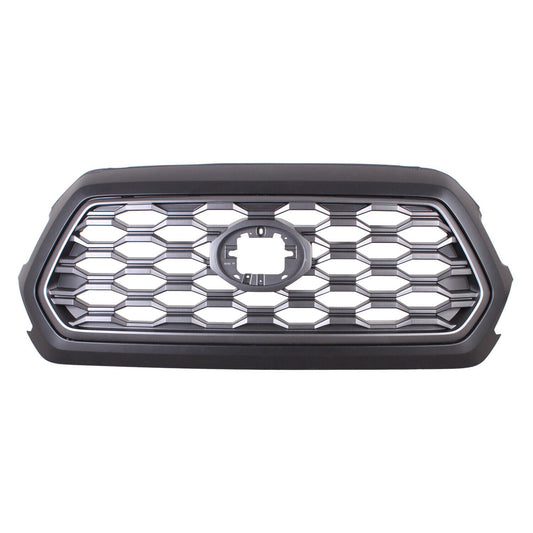 Grille Fr Ptd W/ Dark Gray Honeycomb Center/Chrome Outer Molding For Trd Off-Road/Sprt - Toyota Tacoma Pickup 4Wd 2020-2023 | Toyota Tacoma Pickup 2Wd 2020-2023