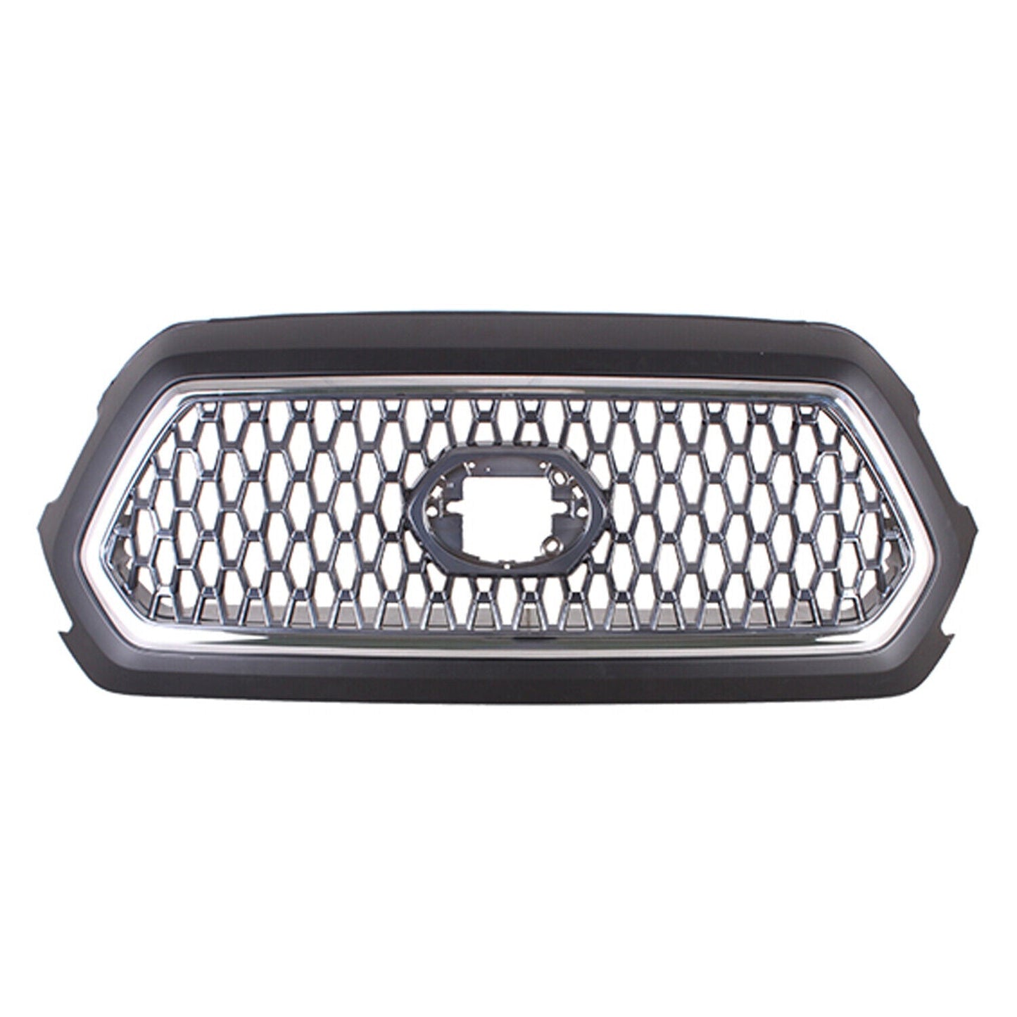 Grille Fr Ptm Frame W/ Wate Pattern Center/Chrome Outer Molding For Trd Sprt/Offroad - Toyota Tacoma Pickup 4Wd 2018-2019 | Toyota Tacoma Pickup 2Wd 2018-2019