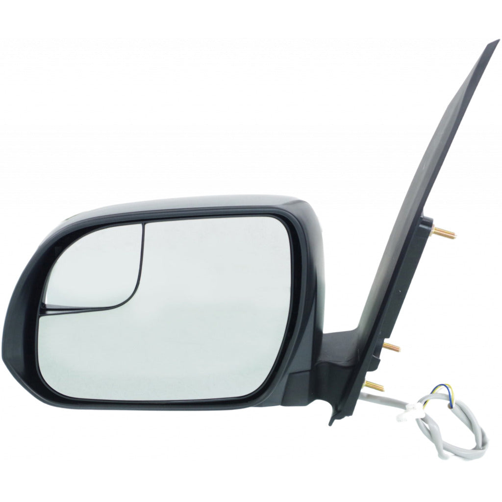 Door Mirror Lh Power Textured W/Spotter Glass W/O Blind Spot/Heat - Toyota Sienna 2015-2020
