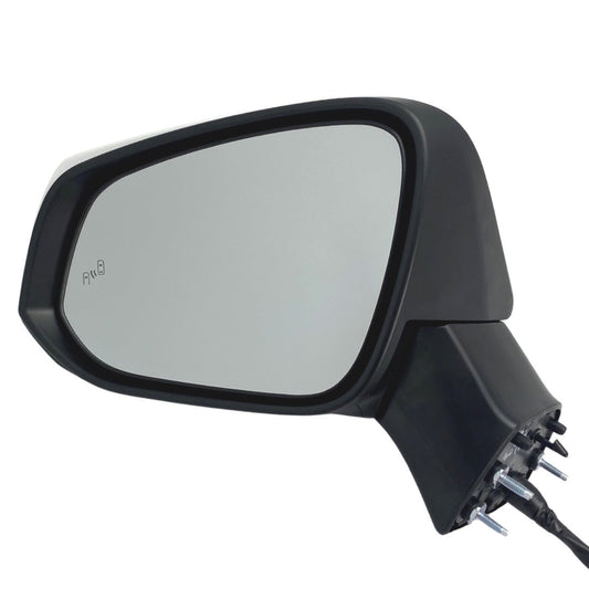 Door Mirror Lh Power Heated Ptm W/Signal/Blind Spot - Toyota Rav4 2019-2023