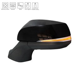 Door Mirror Lh Power Ptm Htd W/Signal/Memory/Puddle Lamp/Blind Spot - Toyota Highlander Hybrid 2020-2023 | Toyota Highlander 2020-2023