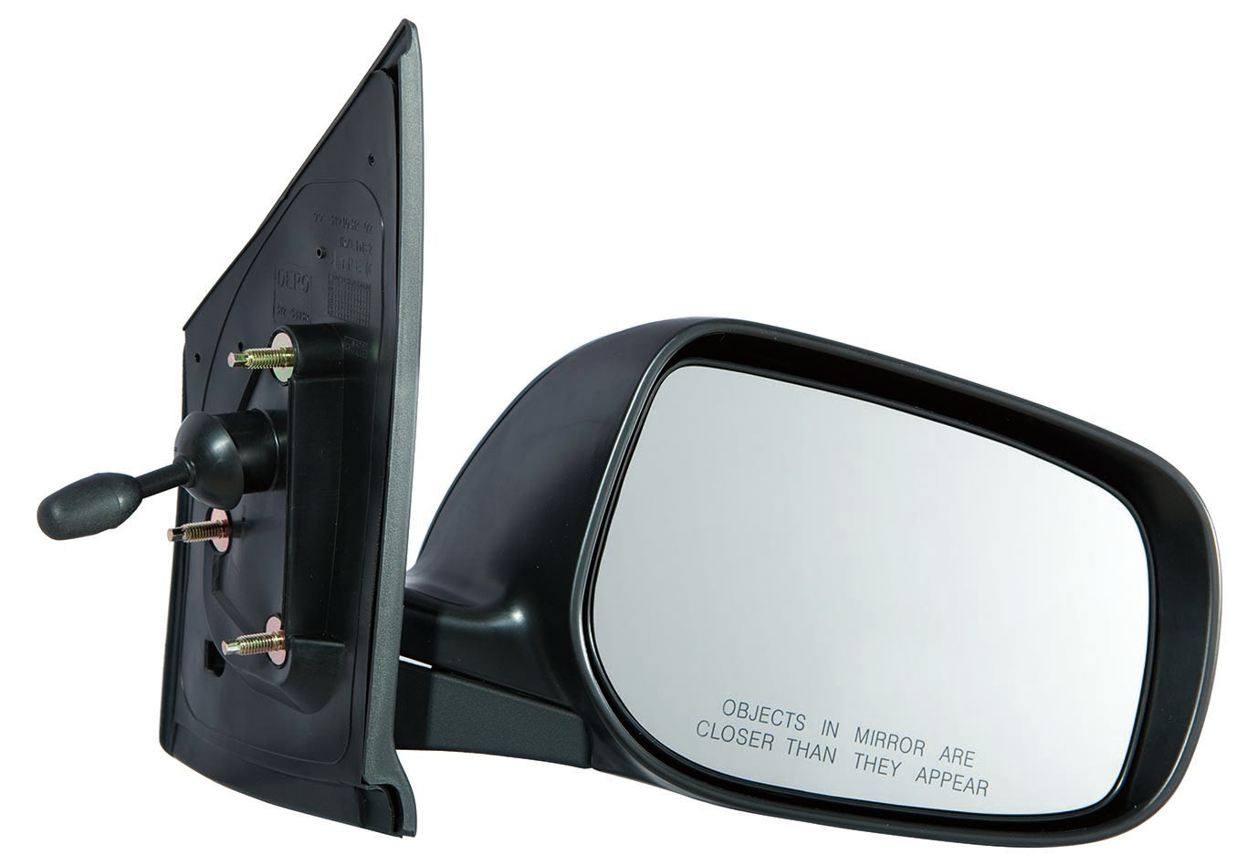 Door Mirror Rh Manual - Toyota Yaris Sedan 2007-2011