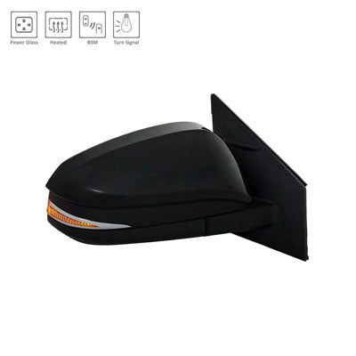 Door Mirror Rh Power Htd W/Blind Spot/Signal Ptm From Nov 14Th 2015 - Toyota Rav4 2016-2018