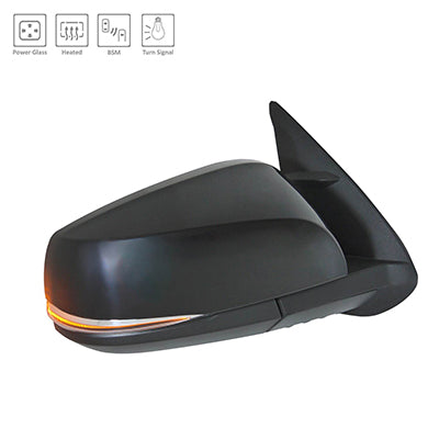Door Mirror Rh Power Htd Ptm W/Signal/Blind Spot/ Manual Fold - Toyota Tacoma Pickup 4Wd 2016-2023 | Toyota Tacoma Pickup 2Wd 2016-2023