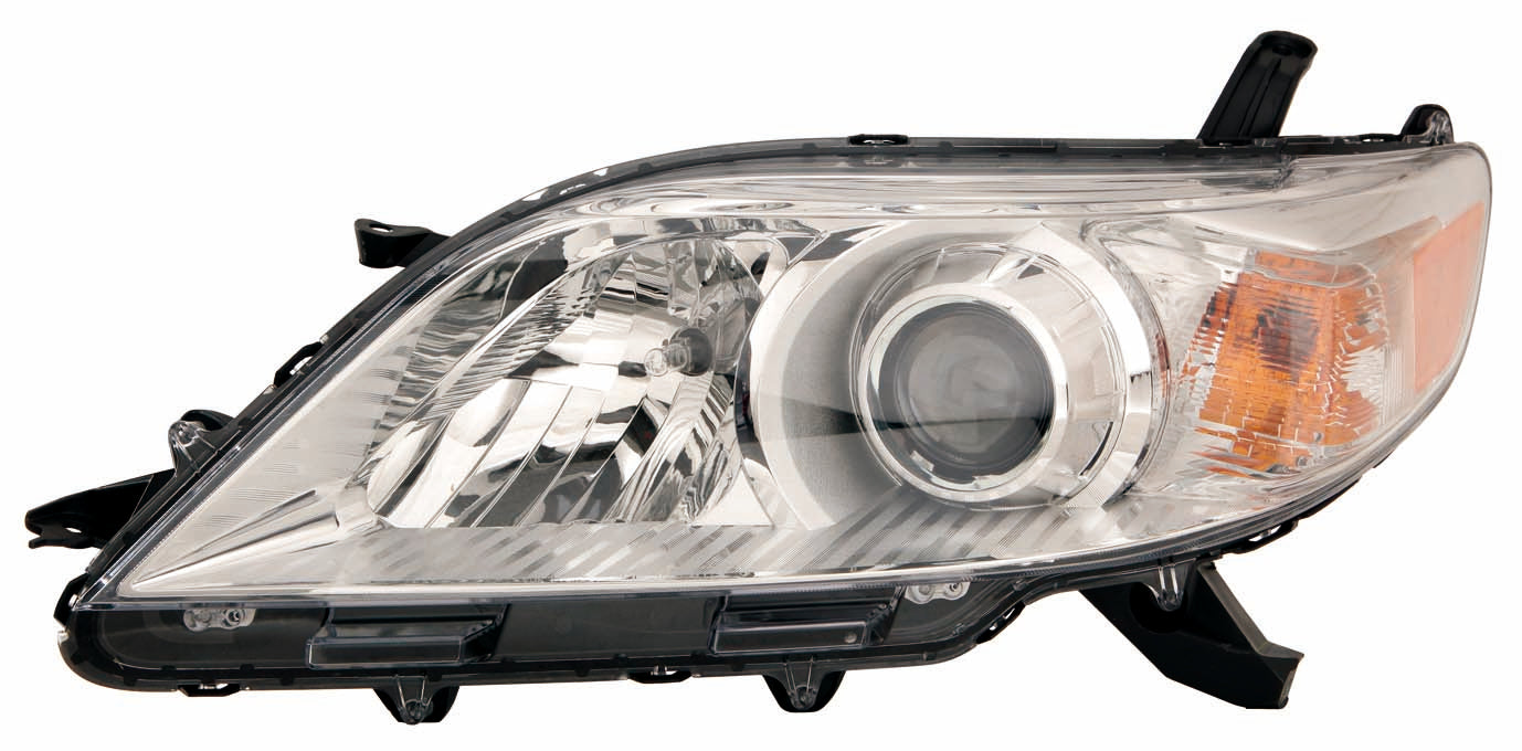 Head Lamp Lh Halogen Base/L/Le/Xle/Limited Model Hq - Toyota Sienna 2011-2020