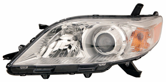 Head Lamp Lh Halogen Base/L/Le/Xle/Limited Model Hq - Toyota Sienna 2011-2020
