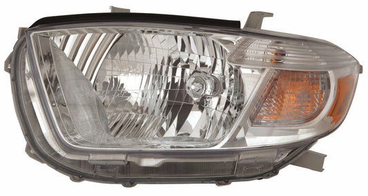 Head Lamp Lh Base/Ltd/Se Mdl Usa Built Hq - Toyota Highlander 2010